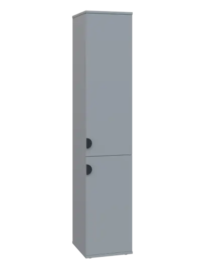 TN 5 - 32D kancelářská skříň, 2-dveřová, pravá, 1822x360x400, šedá